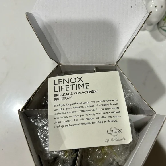 Lenox Festive Sleigh Bell Ornament Set - Picture 8 of 15